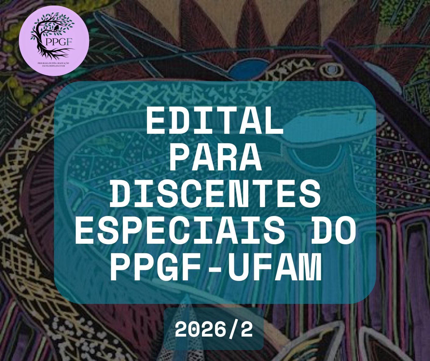 Edital de Seleção de Discentes Especiais 2026-2